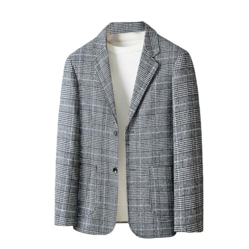 Blazer décontracté homme textile infroissable veste homme mûr confortable