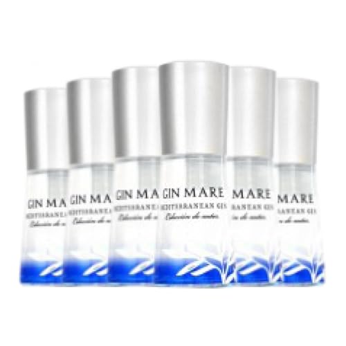 Ginebra Global Premium Gin Mare Mediterranean Botellín Miniatura 10 cl (Caja de 6 Botellín Miniatura de 10 cl)