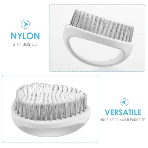 Image of Dimeho Scrub Brush for Cleaning Heavy Duty Scrubber Cleaner Brushes Nylon Stiff Bristle Cleaning Brush Multi-Purpose Handheld Scrubbing Brushes for Shoes, Floor, Carpet, Bathroom, Kitchen