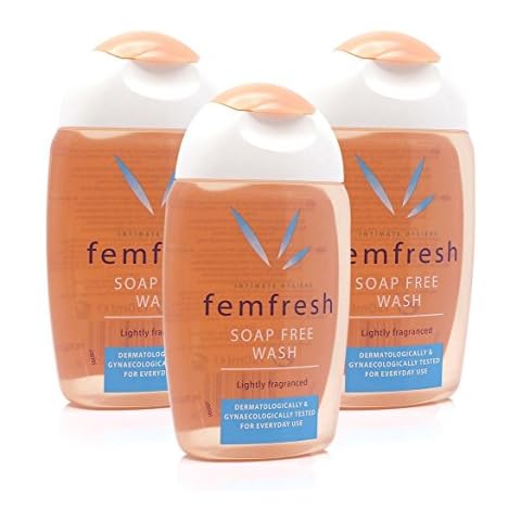 3X Femfresh Daily Intimate Hygiene Wash Soap Free 150ml Lightly Fragranced Cover