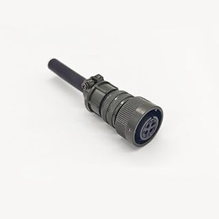 BOUUNCIY MIL-DTL-5015 Series Circular Connector, MS3106A14S-2S 4 Pin Female Industrial Connectors Solder Termination, Box Mounting, 14S-2 Insert Arrangement, 14S Shell Size, 4 Contacts