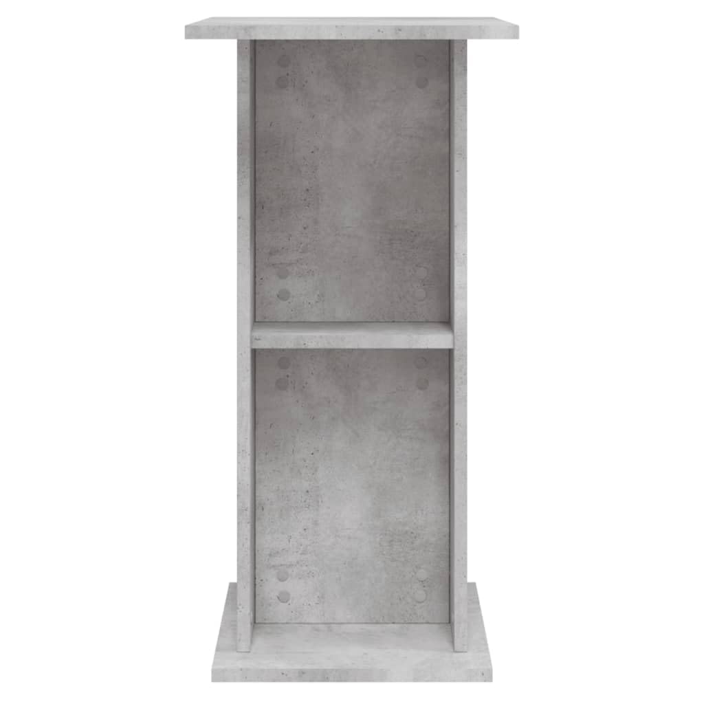Homgoday Soporte para acuario, mesa para acuario, armario inferior para acuarios, armario de terrario, color gris hormigón, 60,5 x 36 x 72,5 cm, material de madera