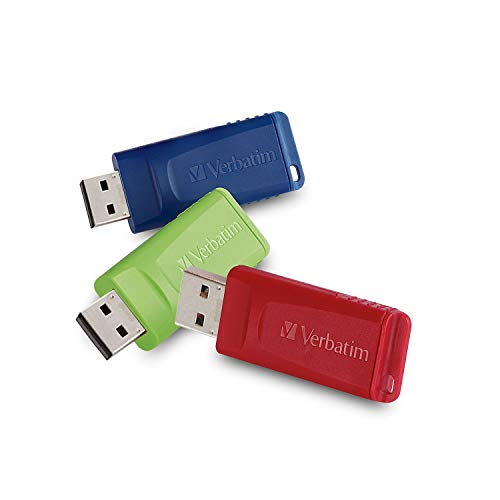 Verbatim 4GB Store 'n' Go USB Flash Drive - PC / Mac Compatible - 3pk - Red, Green, Blue #1