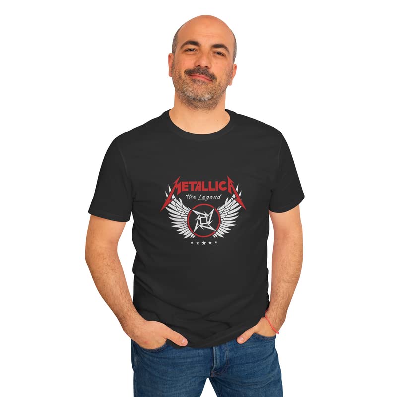 Indian Clothing Comens Regular Fit Metallica Logo Graphic Printed