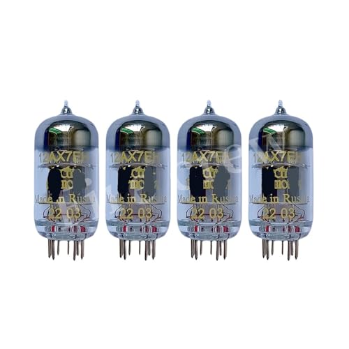 Tubo de vacío 12AX7 ECC83 para eliminar distorsión en amplificadores de audio caseros