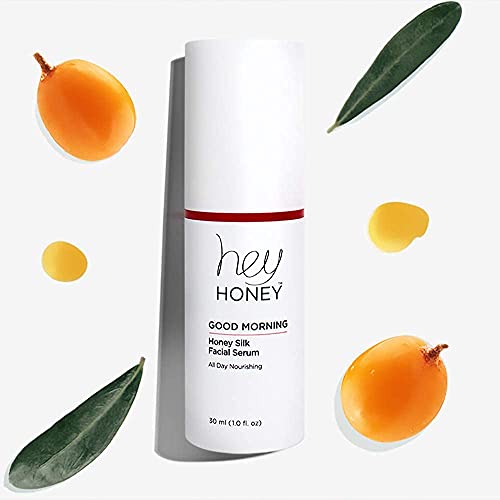 Hey Honey Good Morning Honey Silk Facial Serum | Daily Moisturizer, Replenishes And Protects Skin | Doubles As An Active Moisturizing Makeup Primer | 1 Oz #TOP7