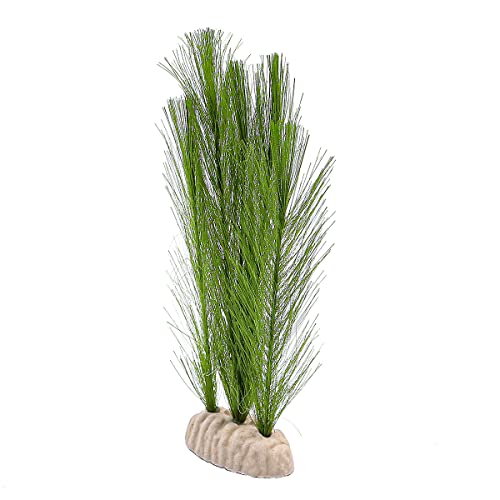Hsthe Sea 3PCS Aquarium Decorations Fish Tank Artificial Green Water Plants Made of Soft Plastic Good for All Fish - Image 3