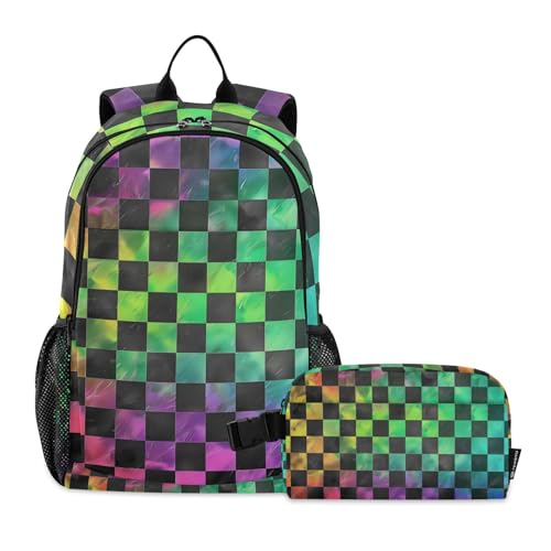 Sac à dos pour garçons ALAZA résistant avec sac à déjeuner pour la cantine