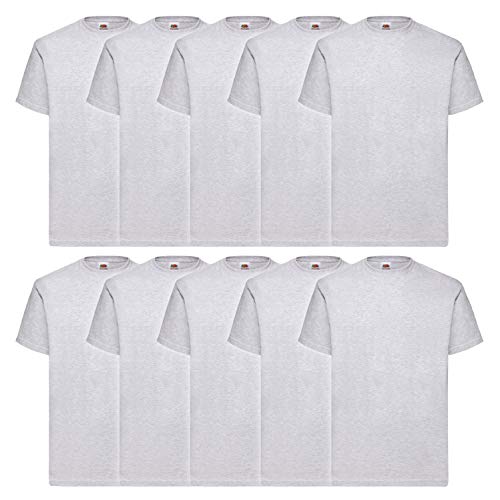 T-shirt Fruit of the Loom homme en lot de 10 pour un confort quotidien