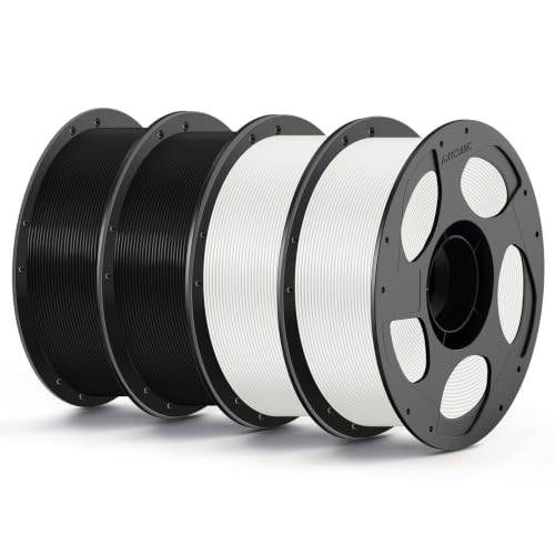 Image of ANYCUBIC ASA Filament 1.75mm Bundle, 4KG, Black+Ivory