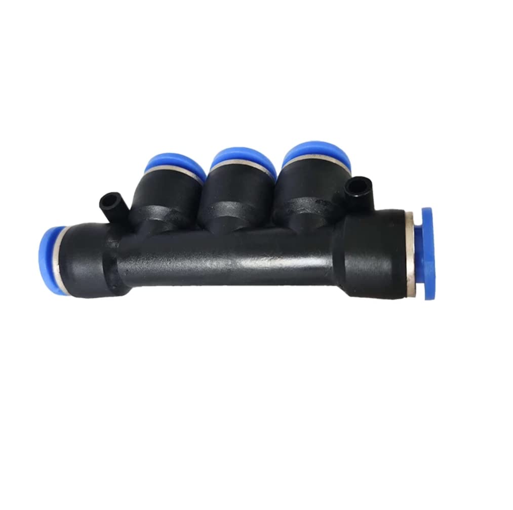 Raccordo pneumatico a Y multiplo 1/2 6 mm IQS Y connettore a T