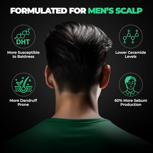 Image of Beardo No Nonsense Daily Shampoo for Men 200ml | For Healthy, Clean Scalp | Anti-inflammatory Peppermint, Tea Tree Fights Dandruff | Activated Charcoal Detoxifies Scalp | Paraben Free | Daily Use Shampoo for Stronger, Cleaner Hair