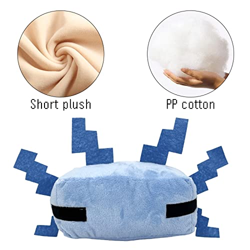 Xslwan Blue Axolot Plush Plush Stuffed Toy Soft Throw Pillow Decorations thumb #3