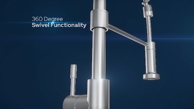 Lulani Soneva High Arc Spring Spout Kitchen Faucet - Life on Amazon Live