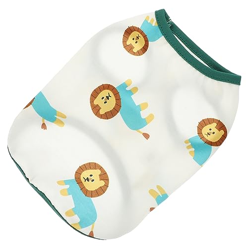 COSMEVIVI ペット服サマードレス花柄刺繍子犬ベストピンク XS コート 犬用ペット冷却ベスト 子犬シャツ 繁殖 ぬいぐるみ チワワ cute ペット用の薄いベスト ペット用品 綿ポリエステル