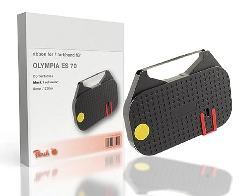 �s�[�`�C���N���{�� Olympia ES 70 �����p �u���b�N 8mm/230m Correct+ Ribbon Gr308