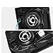 APSVE Headlights Assembly 2005 2006 2007 2008 2009 2010 Compatible with Chrysler 300 Halogen Factory Style Headlight Head Lights Lamps Replacement Driver Passenger Side,Black