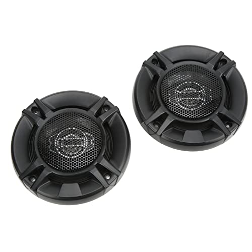 Dioche Haut-Parleur Coaxial de Voiture 4 Pouces, 2 Voies, 4Ω, 60W, 100-22000HZ, Universel, pour la Mise à Niveau du Système