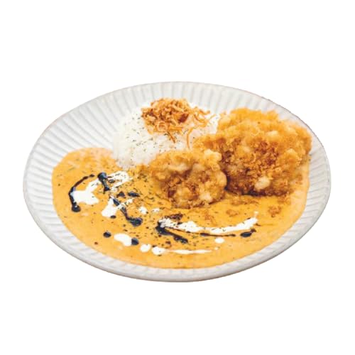 がまだせ市場 鬼八の蔵 [カフェARIGATO監修] ≪鶏軟骨ミンチのチキンバターカレーとチキンフライ南蛮≫