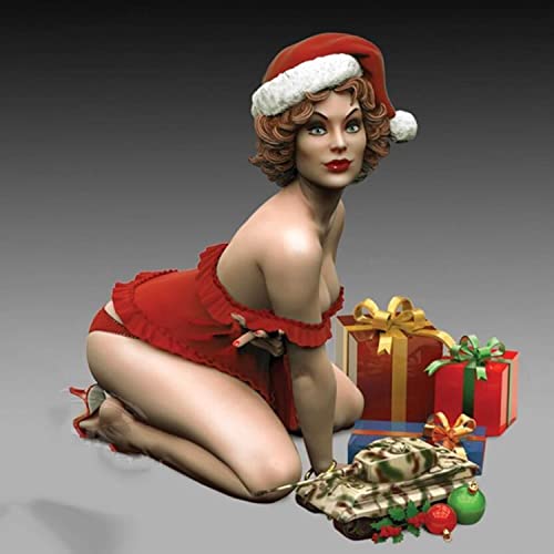 Figura modelo de resina oficial moderna 1:24 sin armar miniatura 1