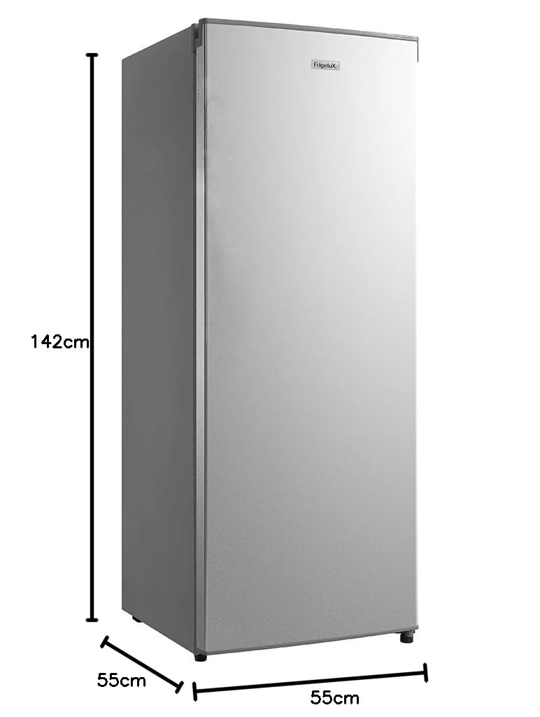 FrigeluX Réfrigérateur Armoire Look Inox RA235XE 230 litres