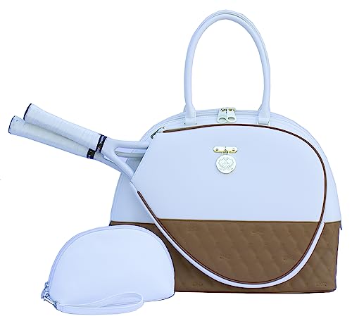 Court Couture Saint Tropez Embroidery Saddle Tennis/Pickleball bag