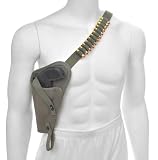 Canvas Shoulder Holster fits Taurus Judge Magnum with 3' Cylinder Left Hand