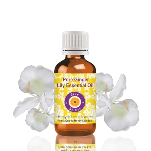 Huile essentielle de lys au gingembre Hedychium spicatum distillée à la vapeur bienfaits peau