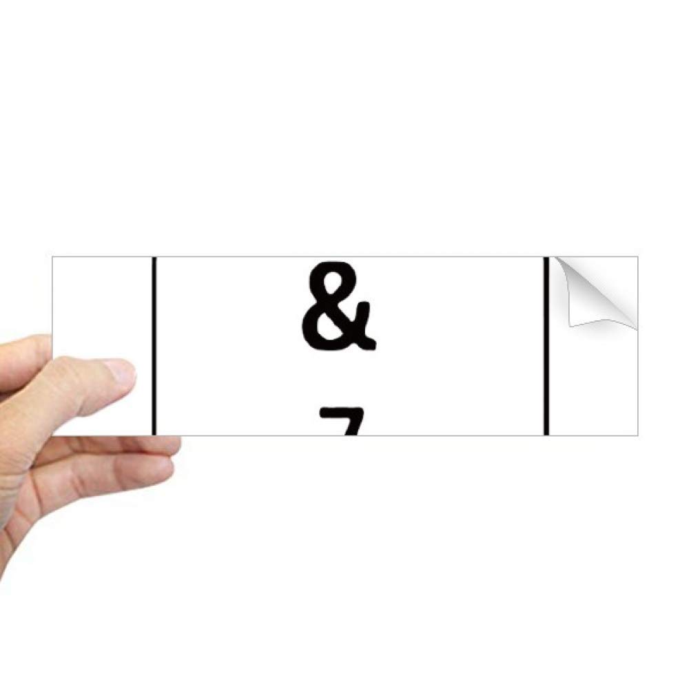 Sticker pour fenêtre pour casser vis-à-vis motif clavier design rectangulaire