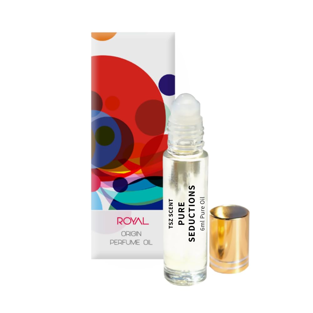 Pure Seductions Perfume Oil for Women and Girls, Concentrated Roll-On 6ml - Sweet Fruity Floral, Long-Lasting, Perfect On-the-Go Twist for Active Lifestyles