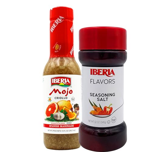 Iberia Mojo Criollo, 10 oz. + Iberia Seasoning Salt, 12 Oz image 2