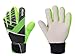 Jalunth Kids Youth Soccer Goalkeeper Goalie Gloves Boys Girls Goal Keeper Field Player Glove Ages 9-10 Years Old Anti-Slip Latex Palm Soft Pu Hand Back Size 7 Black Green