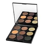 Palladio Ultimate paleta de sombras de ojos de 9 unidades, fórmula sin talco, tonos altamente pigmentados en una mezcla de...