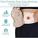 Vive 21 PCS Colostomy Bags (15 Bags and 6 Barriers) - Two Piece Drainable Ostomy Pouch for Colostomy, Ileostomy - Odor Resistant, Skin-Friendly Ostomy Supplies for Stoma Care (Closed System)