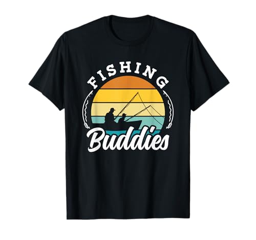 Fishing Buddies Buddy Fisher Fisherman T-Shirt