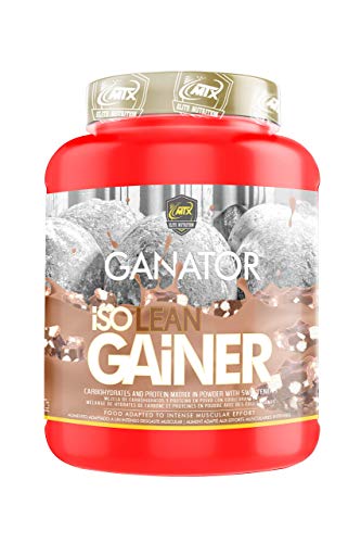 ISO LEAN GAINER (Ganator) 1,5 Kg Chocolate - Matriz para la Ganancia de Peso Muscular, Sustituto de Comidas o Post-Entreno
