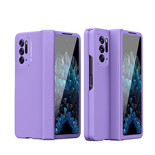Coque Oppo Find N violette avec protection charnière et écran rigide