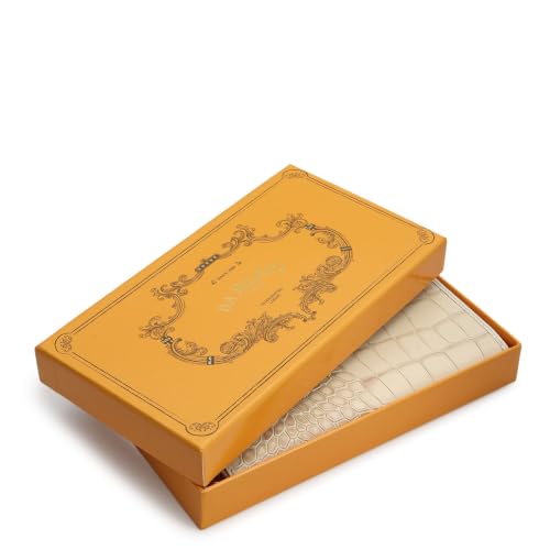 Image of Da Milano Premium Leather Wallet for Women | Multi Compartment Travel Wallet - Marshmallow White