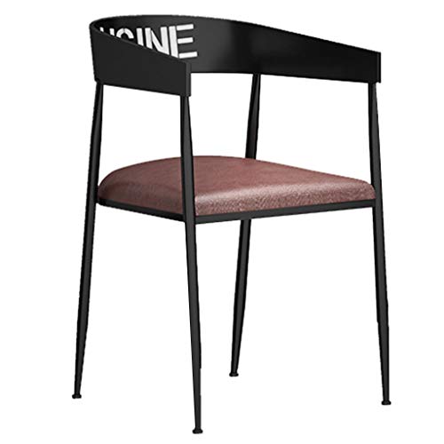 LYJBD – Taburetes de Metal sillas de Comedor – Oxidado Industrial Estilo Tolix Estilo Comedor sillas para Bar, Patio, bistró Restaurante