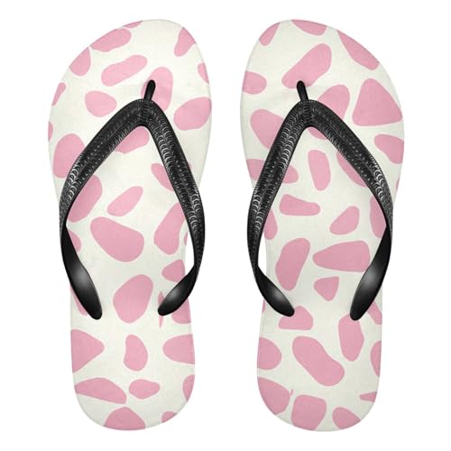 Pink Beige Flip Flop Beach Summer Casual Sandal for Women & Men Shower Shoes 20861896