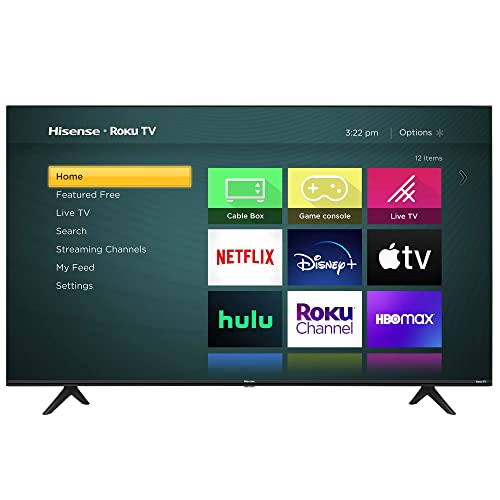 Hisense 50-Inch Class 4K 2160P Ultra Hd Smart Led Tv Motion Rate 120 Game Mode Compatible With Alexa & Google Assistant 50R6E4 (Renewed) #TOP25