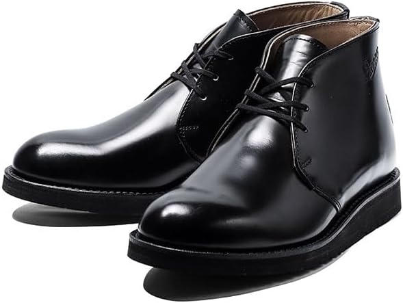 ダナー　ポストマン　D4302 チャッカブーツ　ガラスレザー DANNER 黒 ダナー ポストマン D4302 チャッカブーツ ガラスレザー DANNER 黒