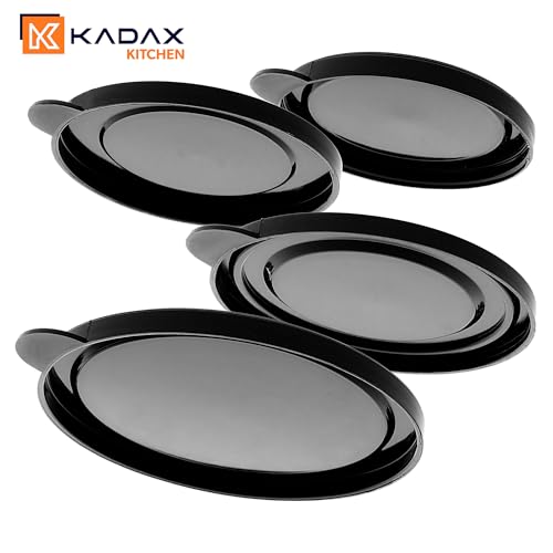 KADAX Dosendeckel aus BPA-freiem Kunststoff, 12er Set in 4 Größen (65mm, 73mm, 84mm, 100mm), Wiederverwendbare Deckel für Dosen, Dosenverschluss für Konservendosen