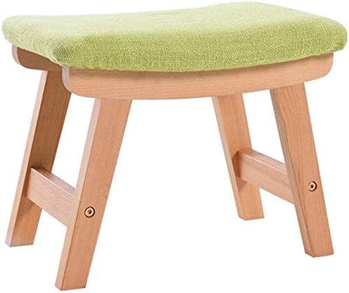 Repose-pieds ottoman en bois massif parfait comme banc de salon