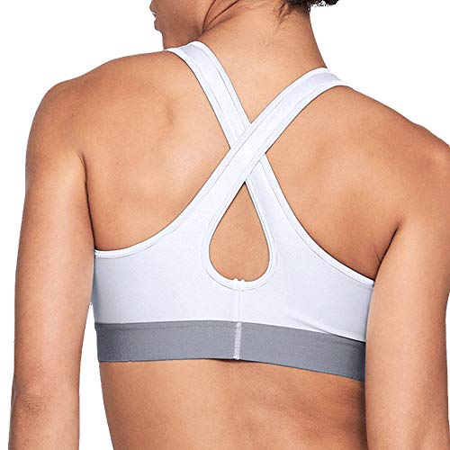 Image of Under Armour Plus Size Cross-Back Mid Bra