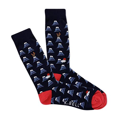 Image of K. Bell Socks womens Retro Varsity Lettuce Crew