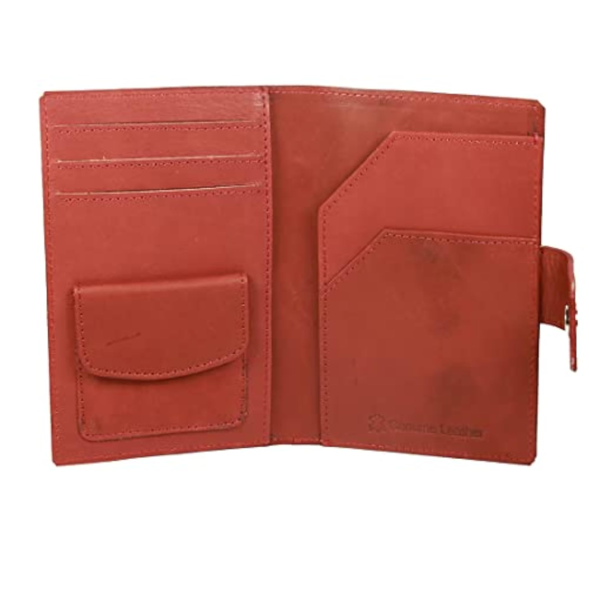 Brown Passport Wallet