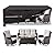 Patio Furniture Covers,Outdoor Furniture Cover Waterproof,600D Rectangular Patio Heavy Duty Table Cover,Outdoor Dining Table and Chairs General Purpose Furniture Covers 111"L x 74"W x 28"H(Black)