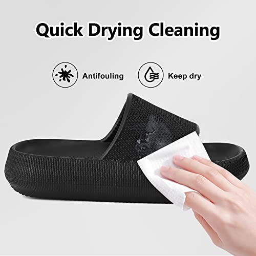 Koueci Kids Cloud Slides Boys Girls Shower Slippers Slip On Slide Sandals Non-Slip Summer Beach Pool Shoes thumb #4