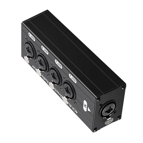 �v���~�A�� ���^�� XLR / 6.35mm �~���[�W�b�N �X�v���b�^�[�́A�n�C�G���h�̉��y����� 1 �� 4Out �ڑ���񋟂��܂��B�Z�b�g�A�b�v�ɂ̓T�E���h�\���f�B�X�g���r���[�^���K�v�ł�